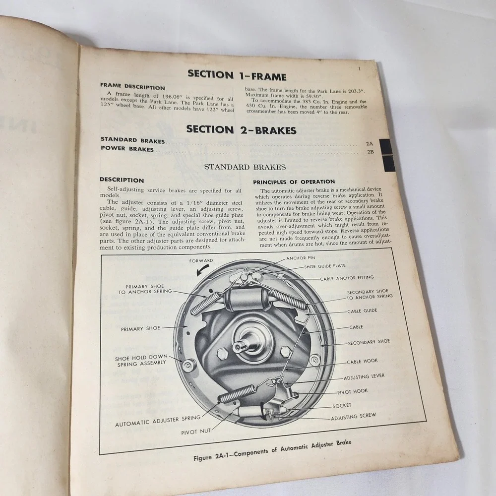 1958 Mercury Dealer Advance Maintenance Manual‎ ORIGIONAL